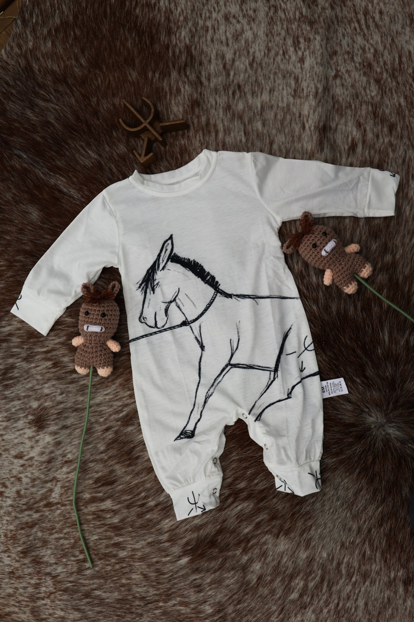 Stubborn Mule Onesie