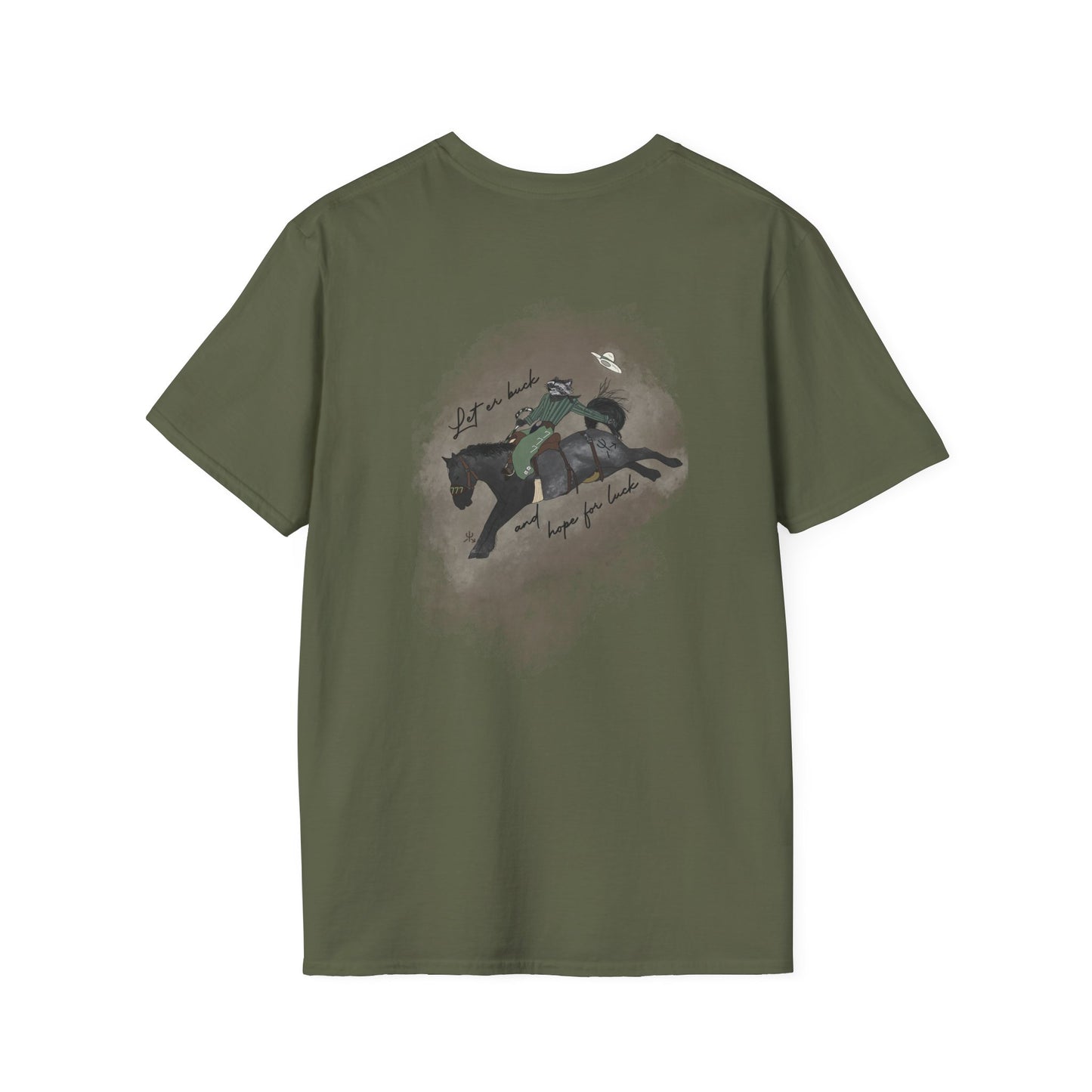 Let Er Buck & Hope for Luck Unisex T-shirt