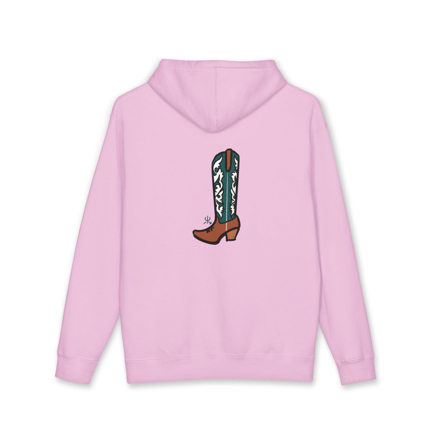Turquoise Boot Hoodie