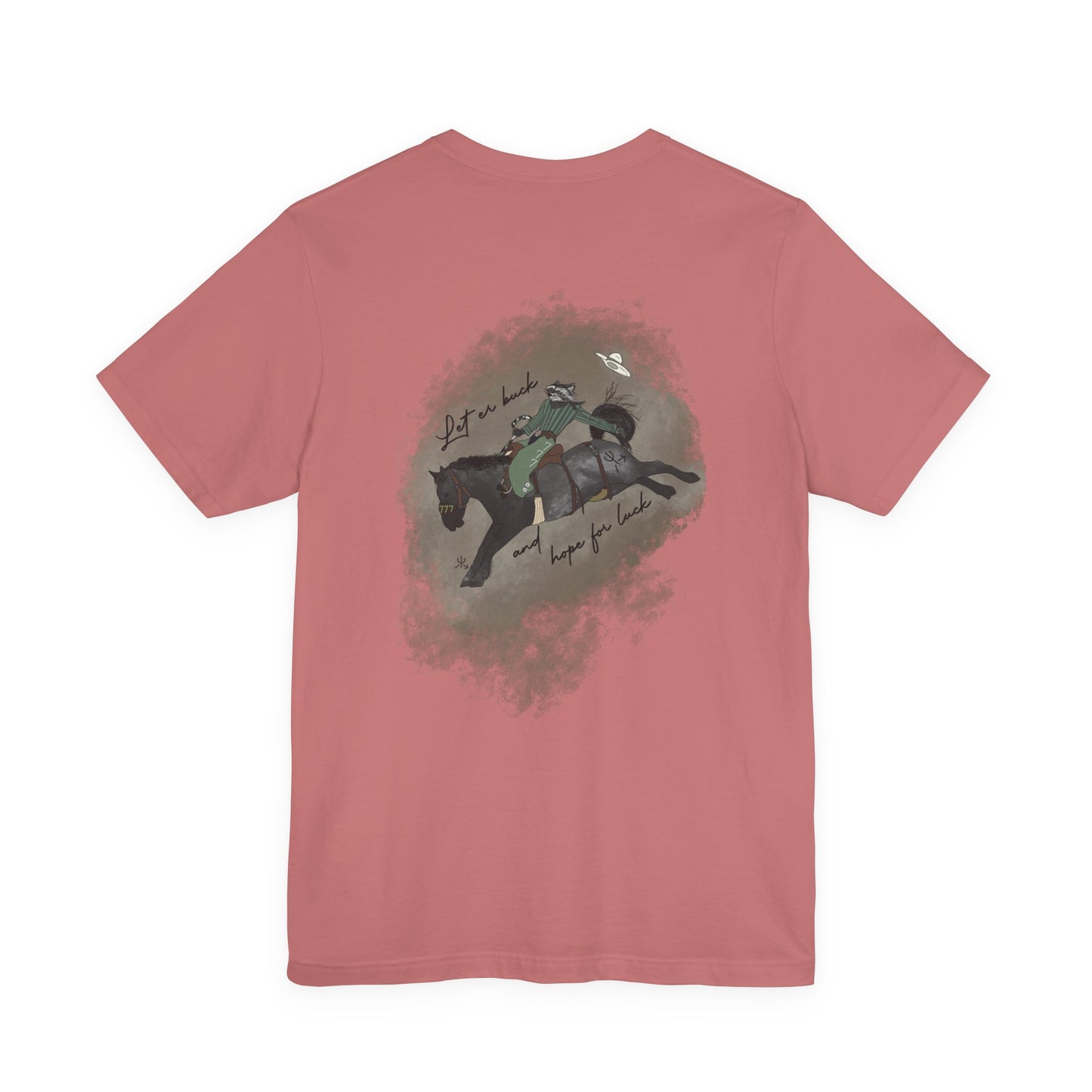 Let Er Buck & Hope for Luck Women's T-Shirt
