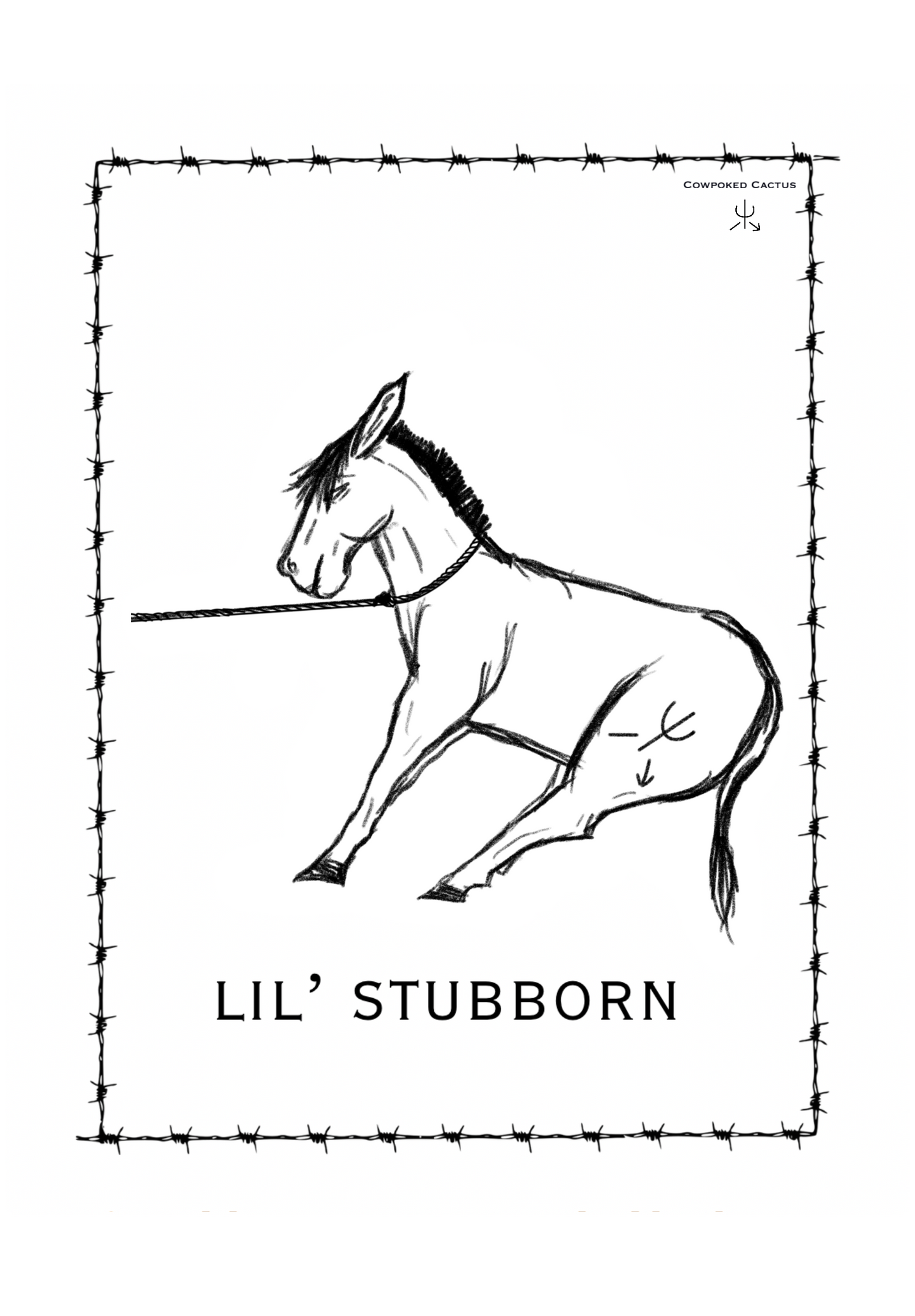 LIL' STUBBORN Kids Tee
