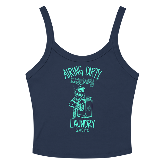 Airing Dirty Laundry Tank Top- Mint