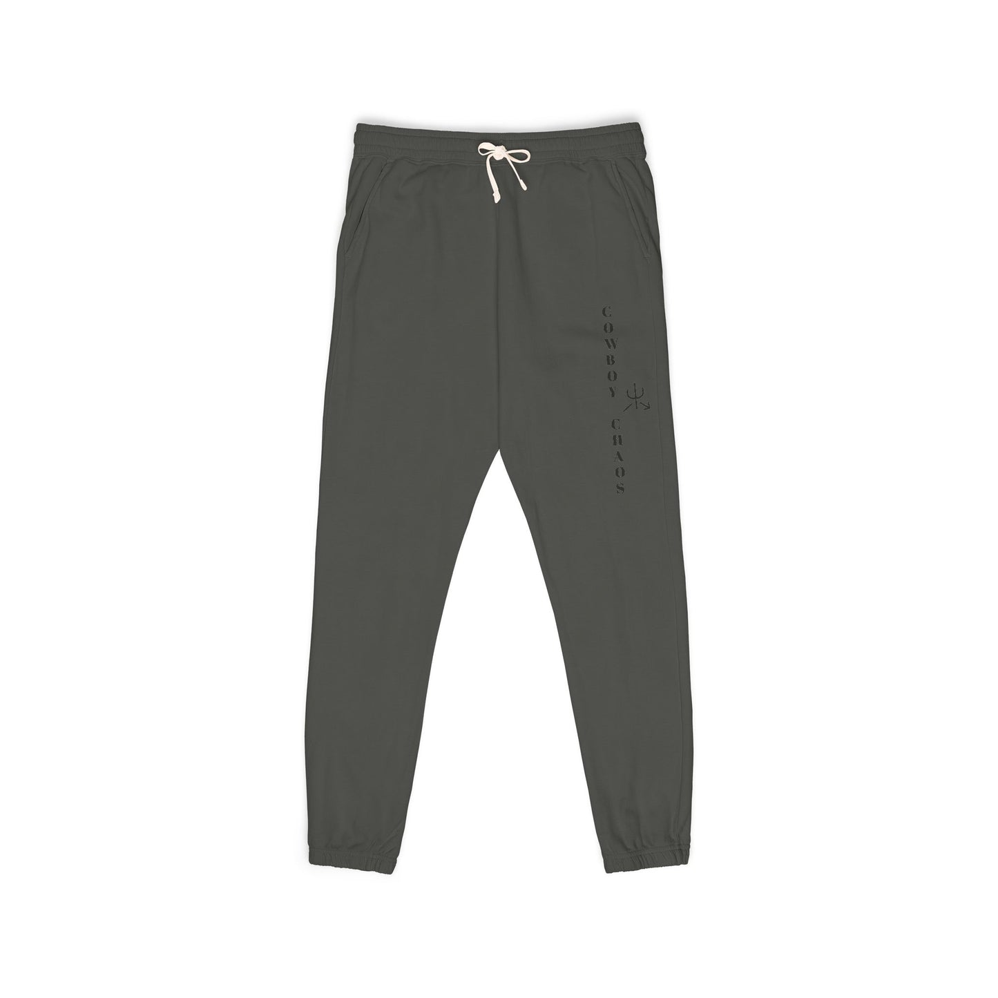Cowboy Chaos Sweatpants — Garment-Dyed Fleece Joggers