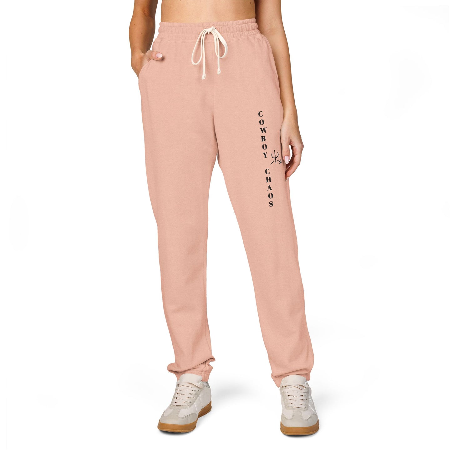 Cowboy Chaos Sweatpants — Garment-Dyed Fleece Joggers
