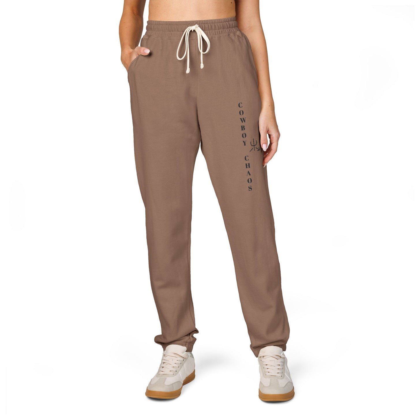 Cowboy Chaos Sweatpants — Garment-Dyed Fleece Joggers