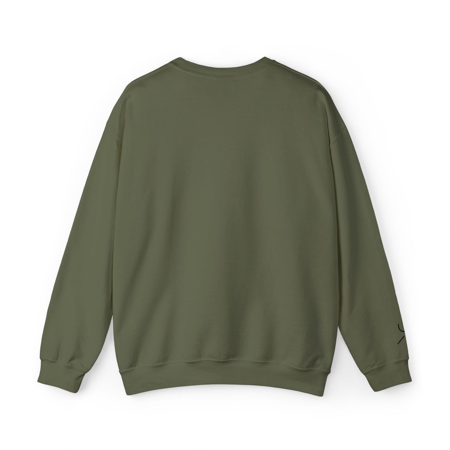 Branded Embroidered Crewneck Sweatshirt
