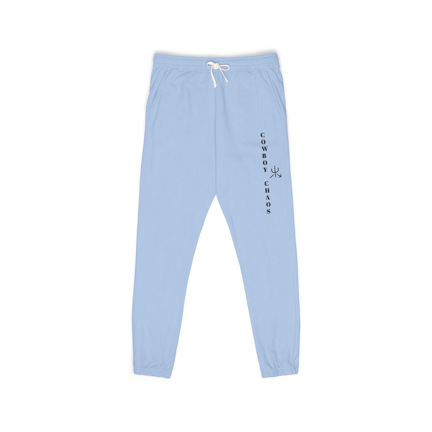 Cowboy Chaos Sweatpants — Garment-Dyed Fleece Joggers