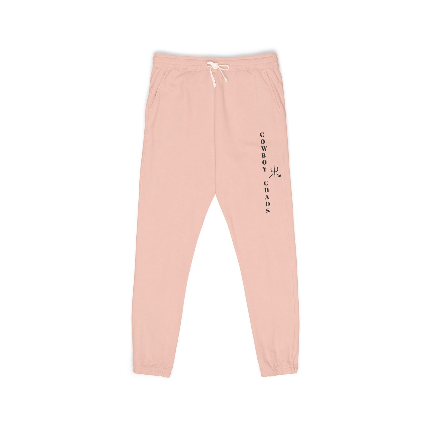 Cowboy Chaos Sweatpants — Garment-Dyed Fleece Joggers