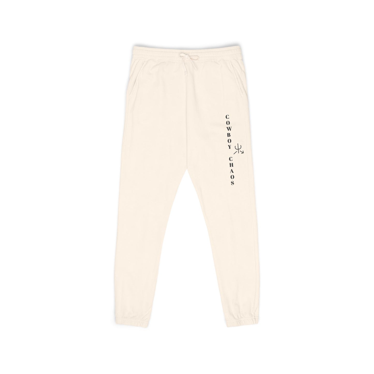 Cowboy Chaos Sweatpants — Garment-Dyed Fleece Joggers