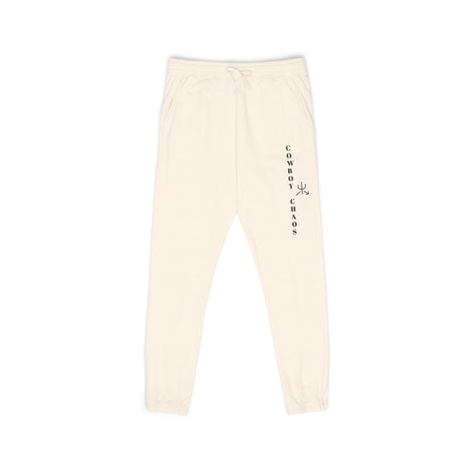 Cowboy Chaos Sweatpants — Garment-Dyed Fleece Joggers
