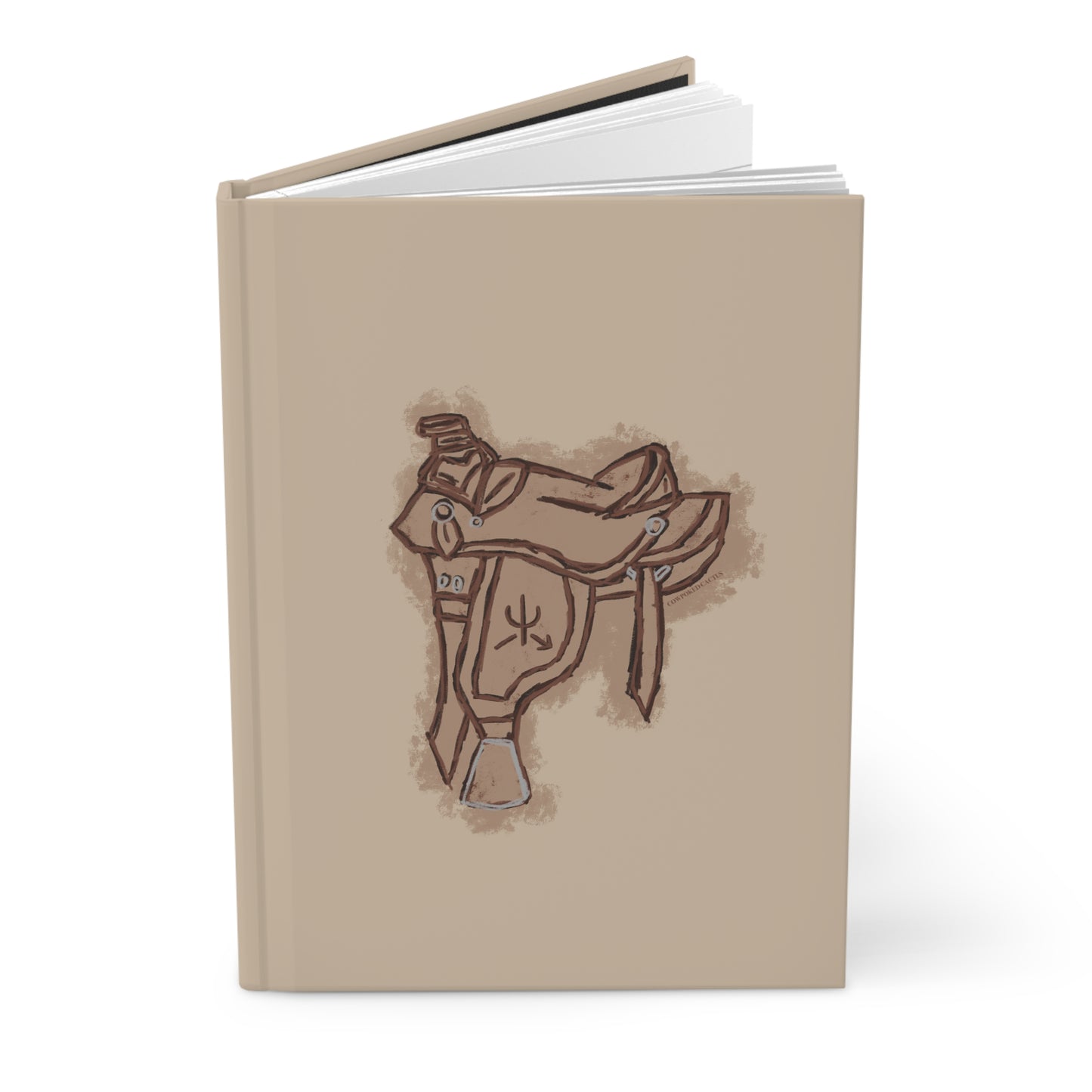 The Chestnut Saddle Hardcover Journal