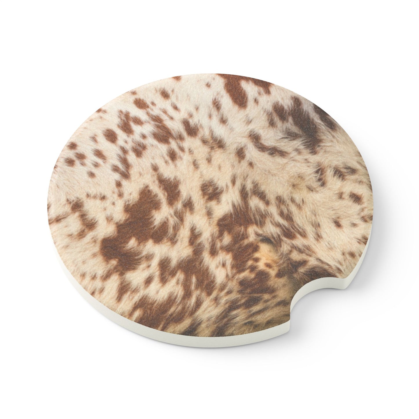Speckled Heifer Soapstone Car Coaster