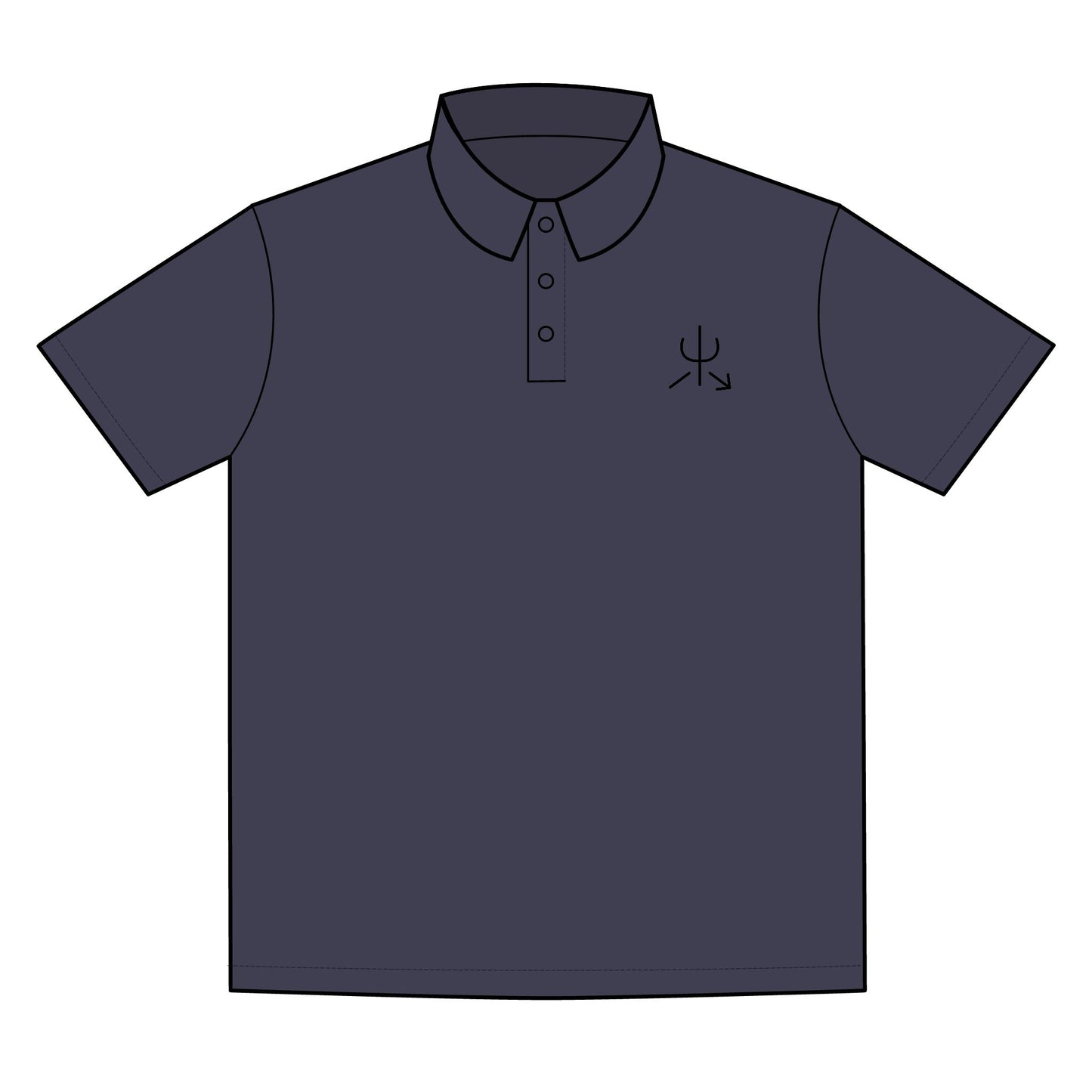 Branded Polo Shirt — Small Chest Logo
