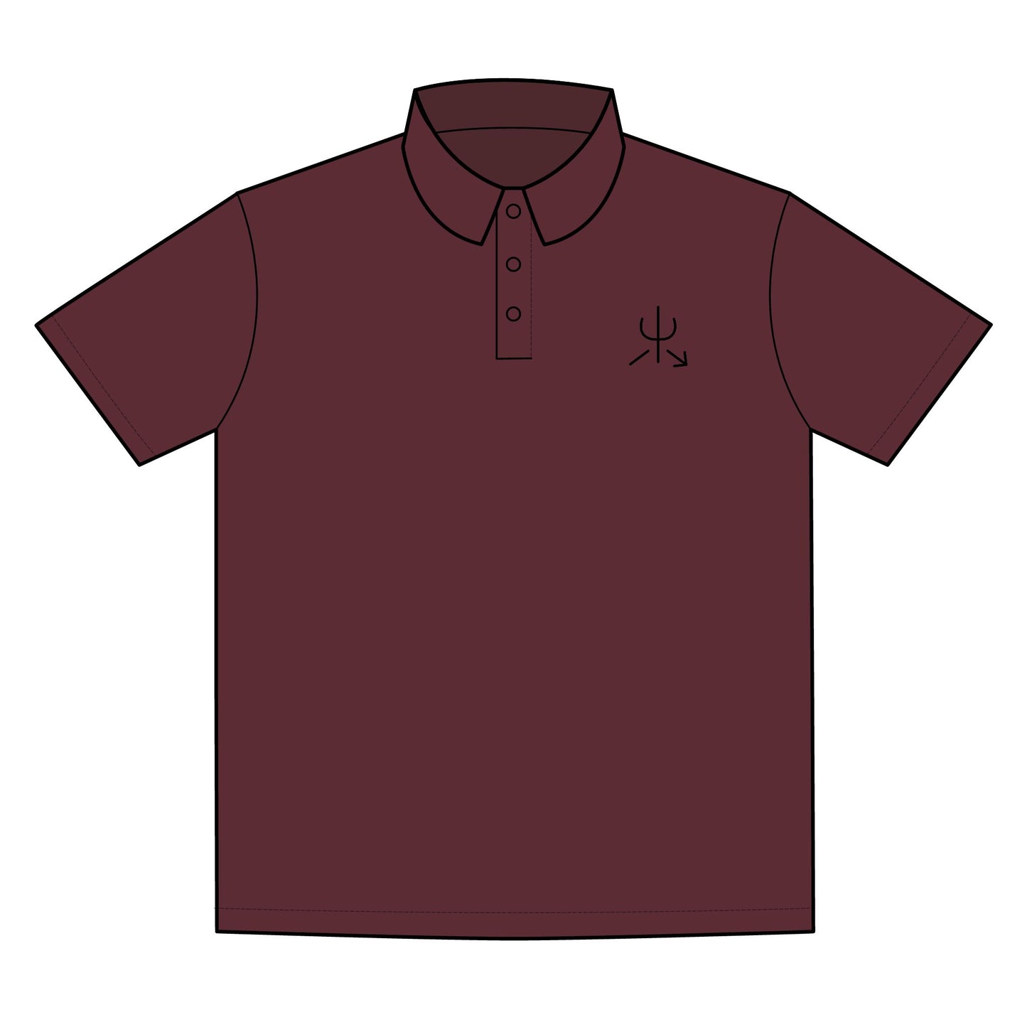 Branded Polo Shirt — Small Chest Logo