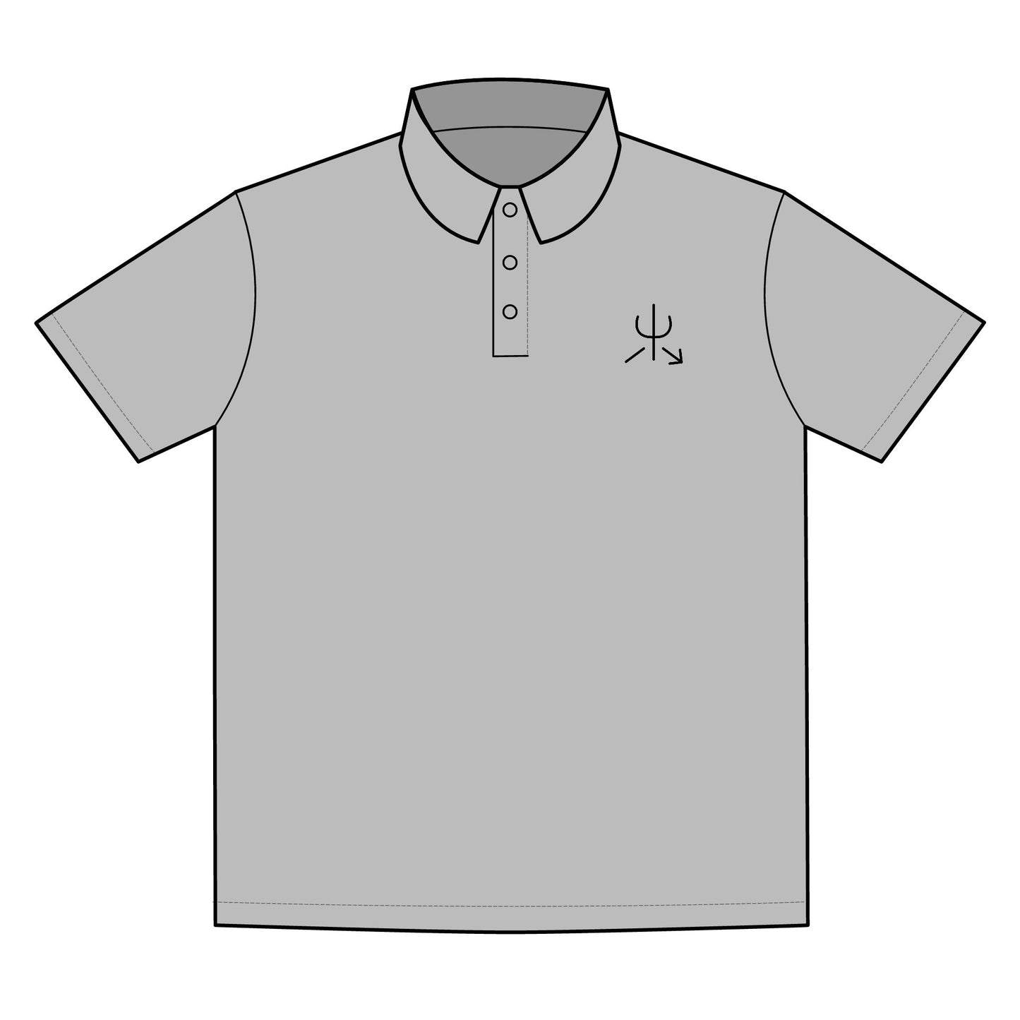 Branded Polo Shirt — Small Chest Logo