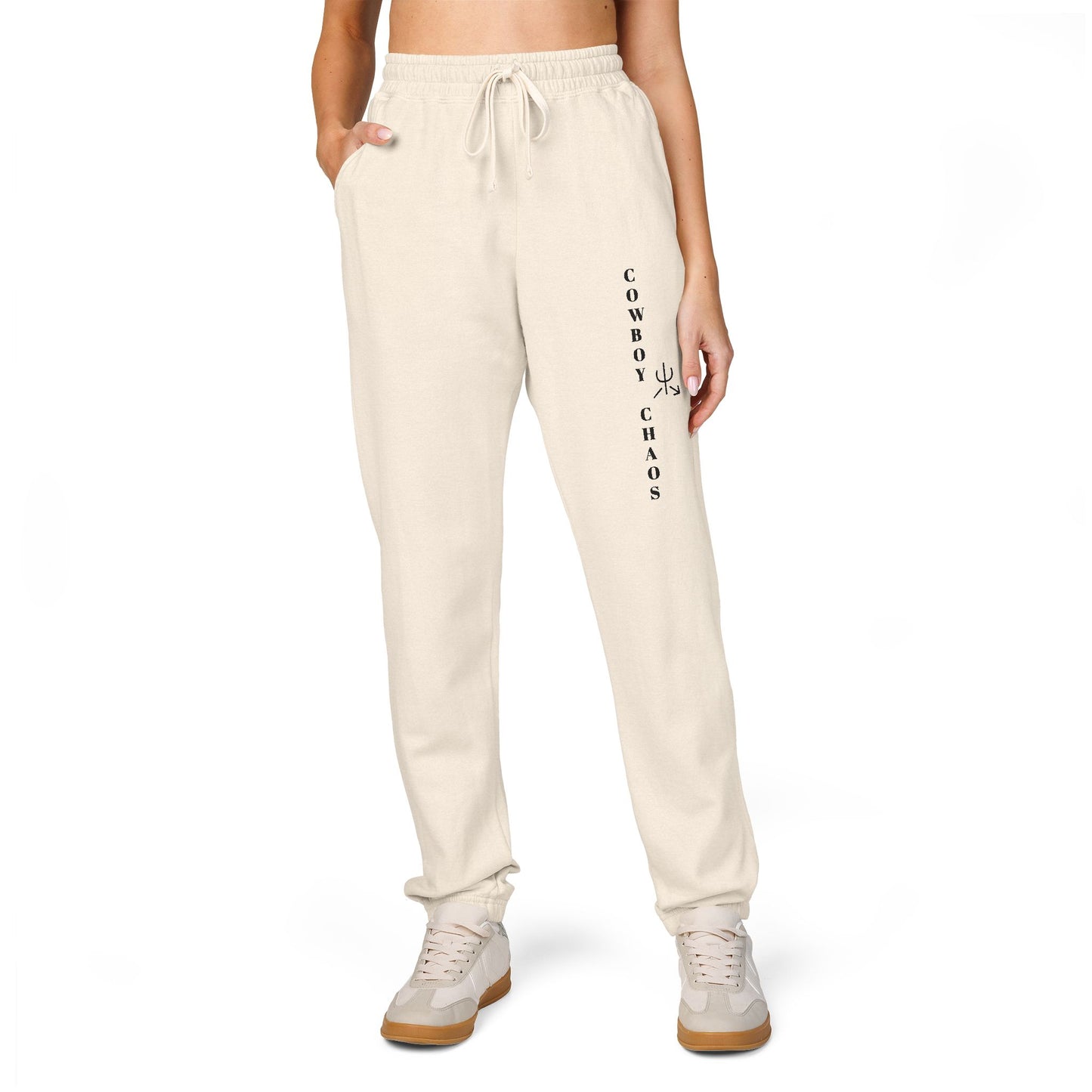Cowboy Chaos Sweatpants — Garment-Dyed Fleece Joggers