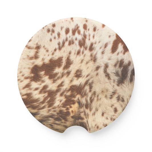 Speckled Heifer Soapstone Car Coaster
