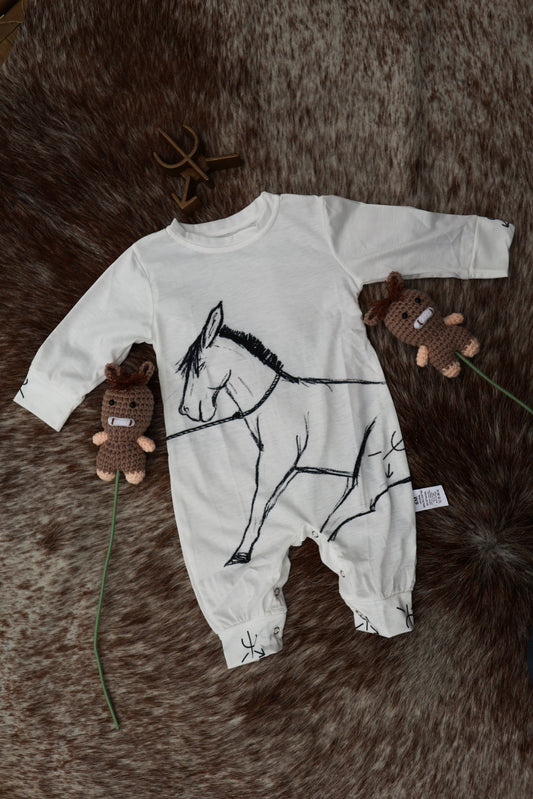 Stubborn Mule Onesie