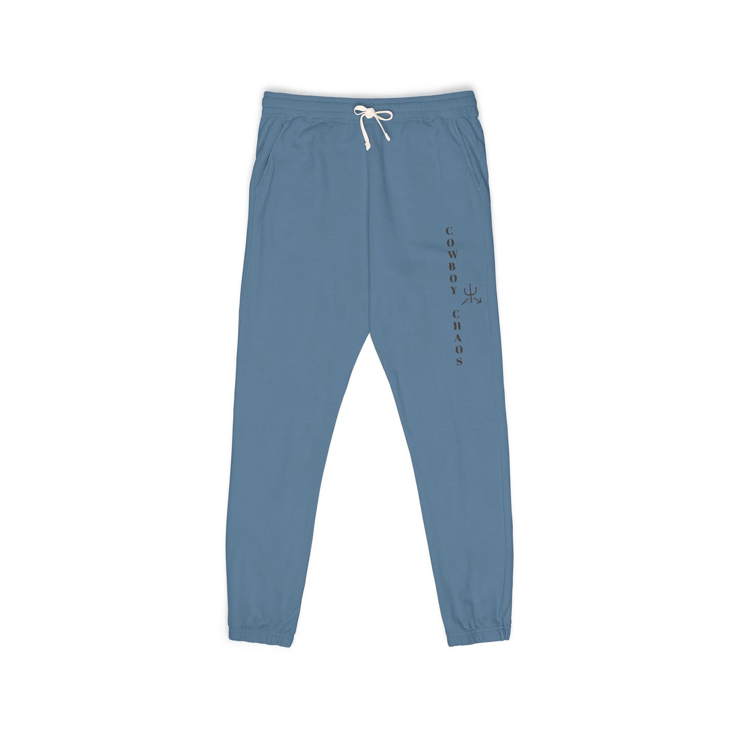 Cowboy Chaos Sweatpants — Garment-Dyed Fleece Joggers