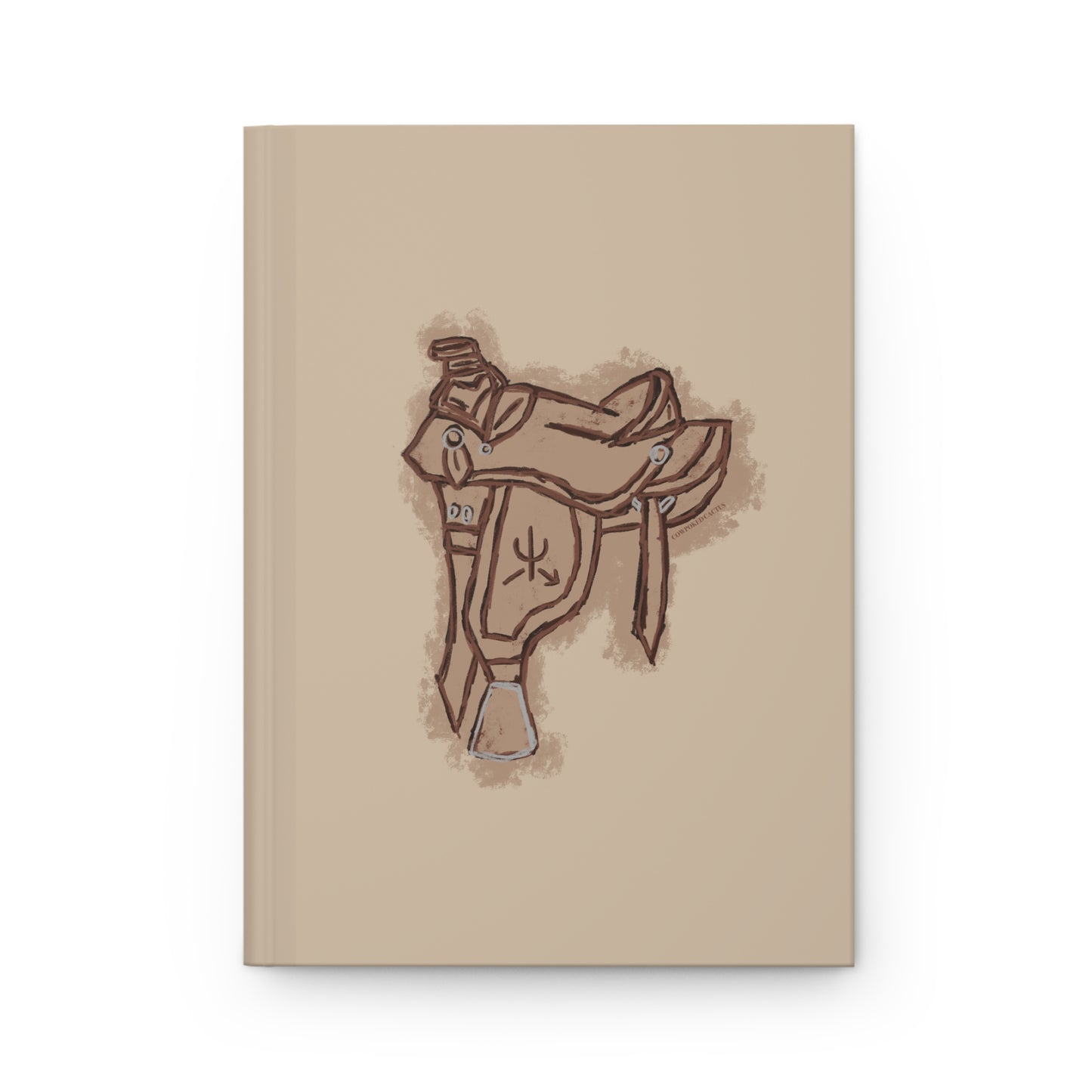 The Chestnut Saddle Hardcover Journal