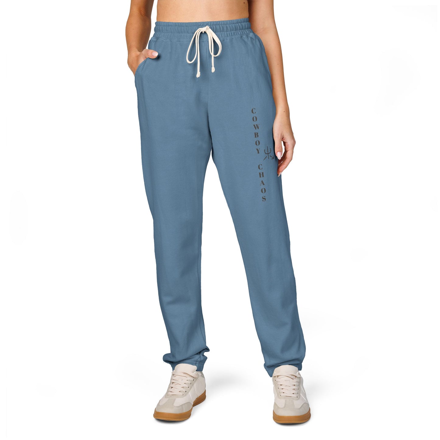 Cowboy Chaos Sweatpants — Garment-Dyed Fleece Joggers