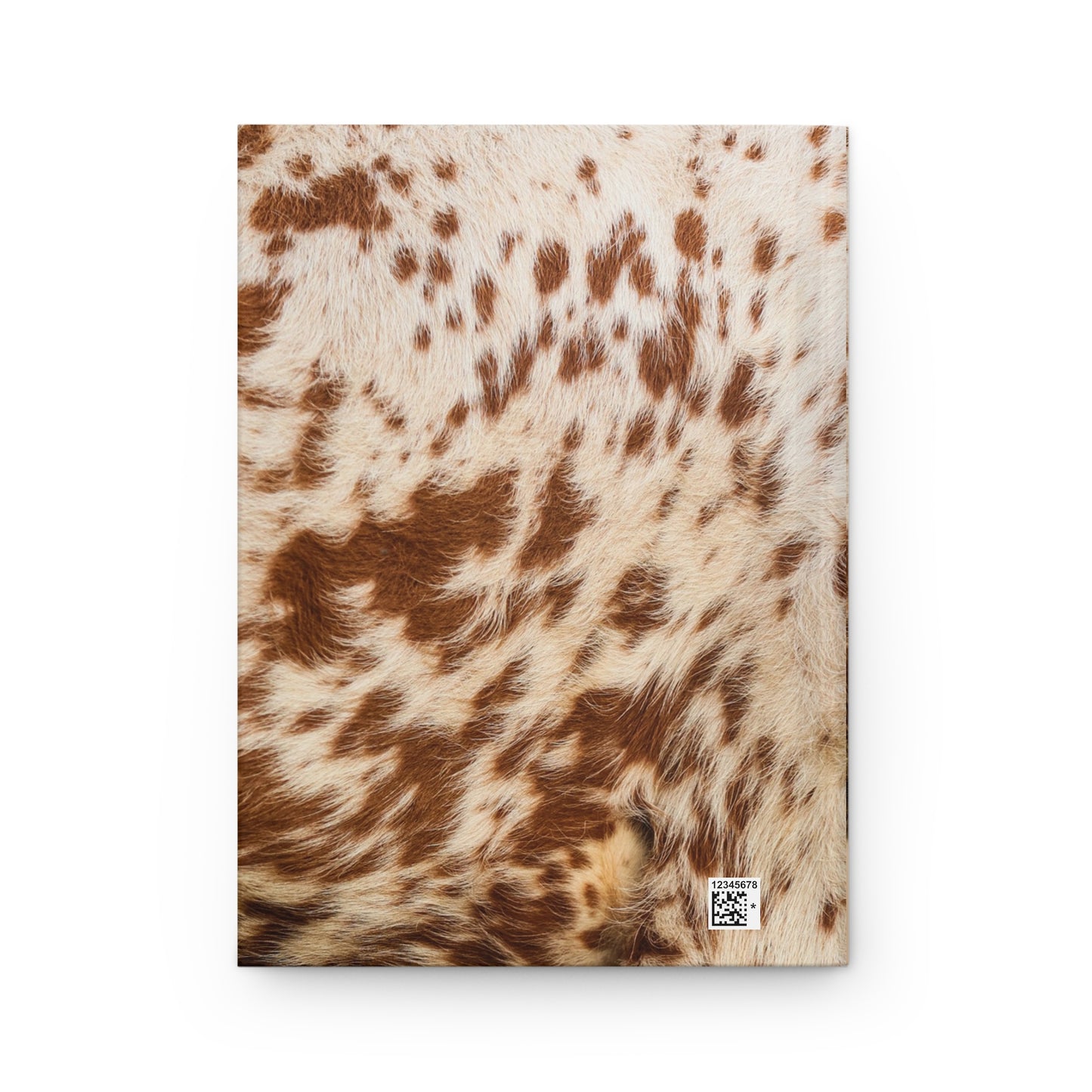Branded Speckled Heifer Hardcover Journal — Notebook