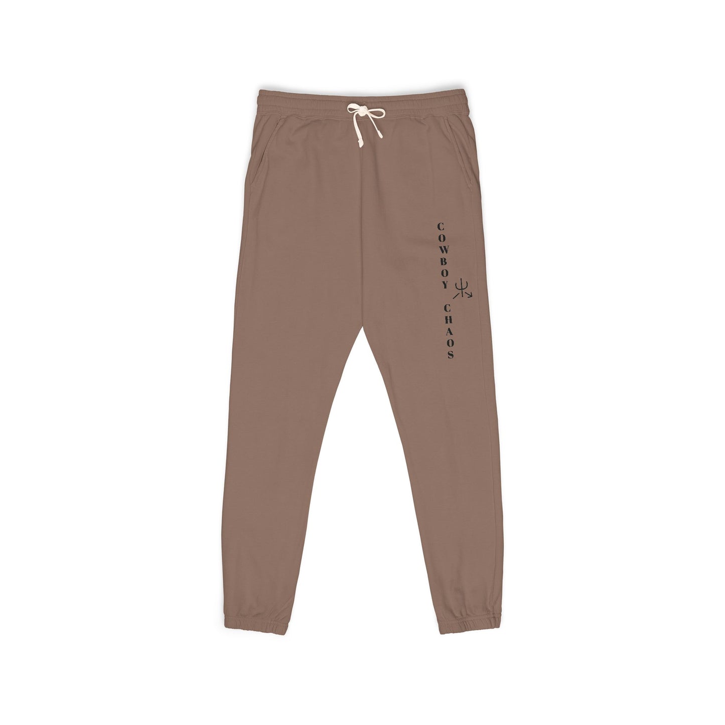 Cowboy Chaos Sweatpants — Garment-Dyed Fleece Joggers