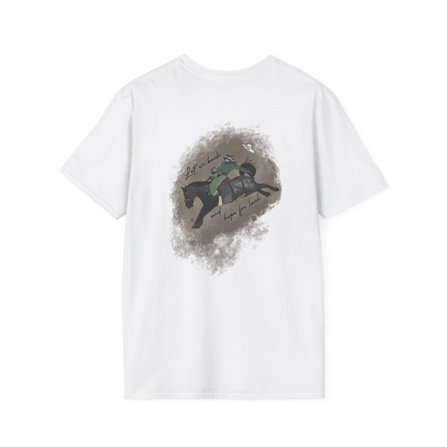 Let Er Buck & Hope for Luck Unisex T-shirt