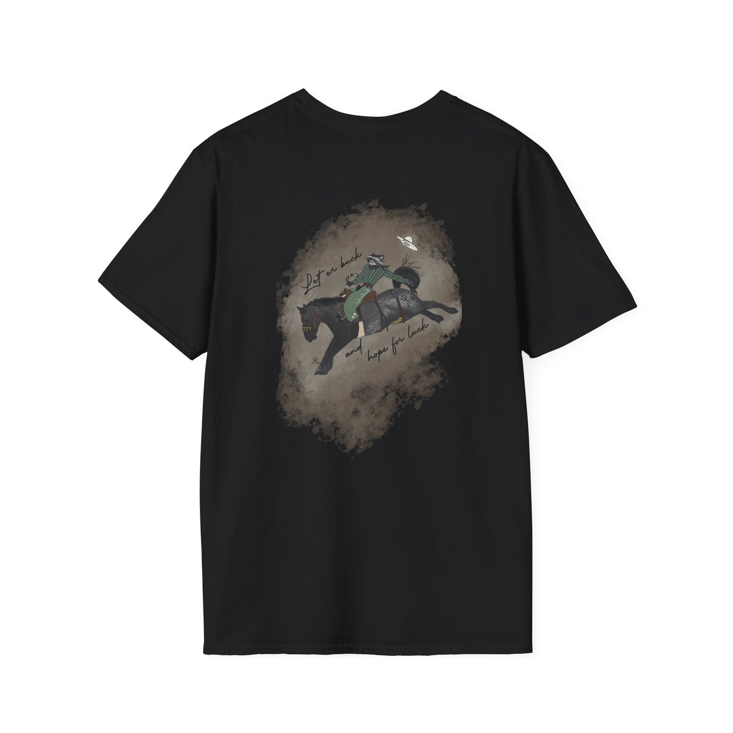 Let Er Buck & Hope for Luck Unisex T-shirt