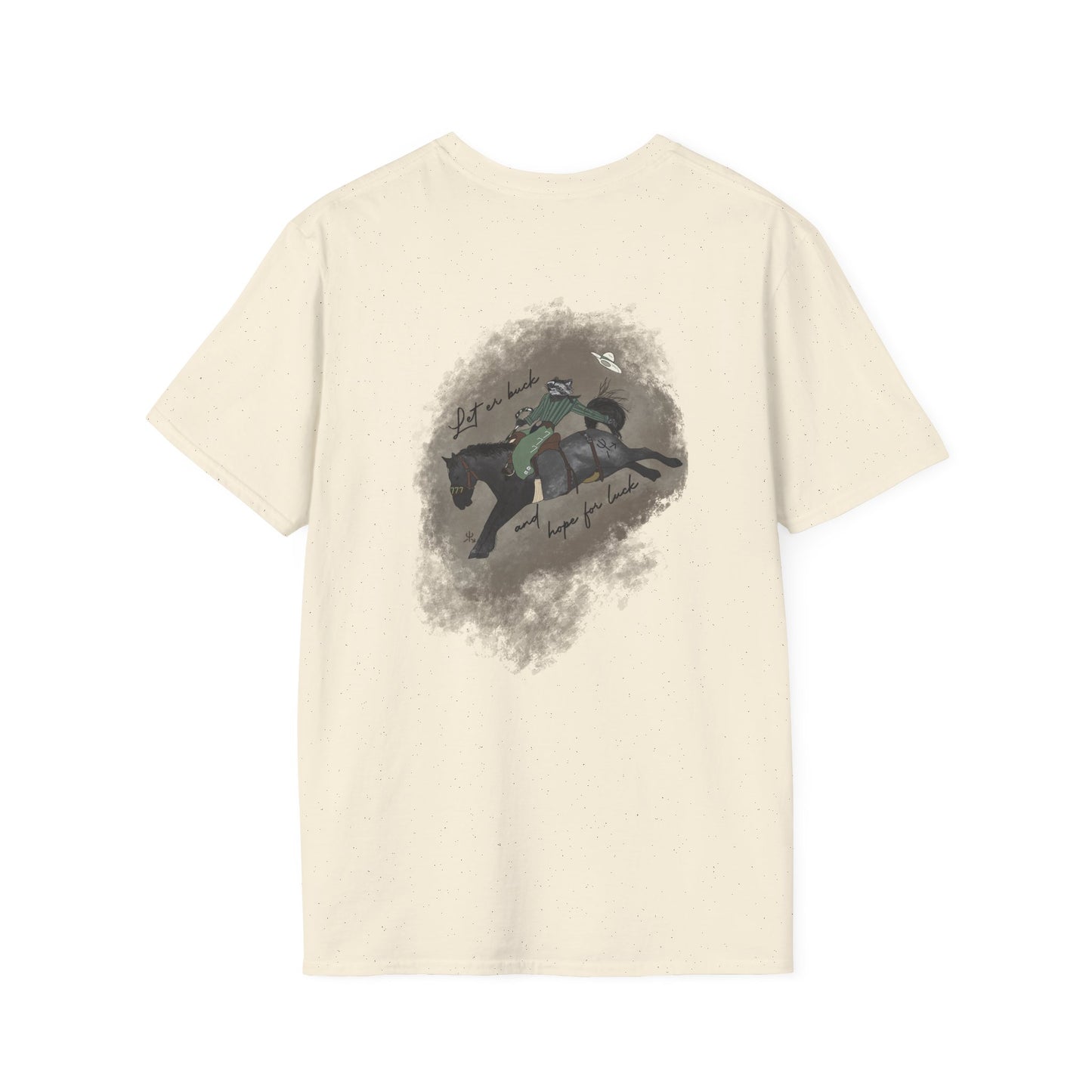 Let Er Buck & Hope for Luck Unisex T-shirt
