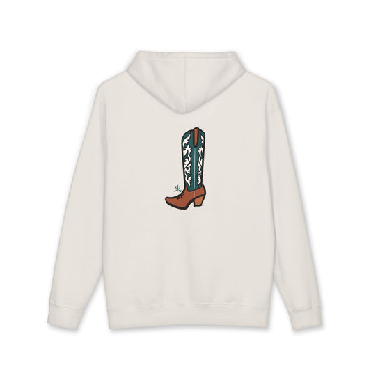 Turquoise Boot Hoodie