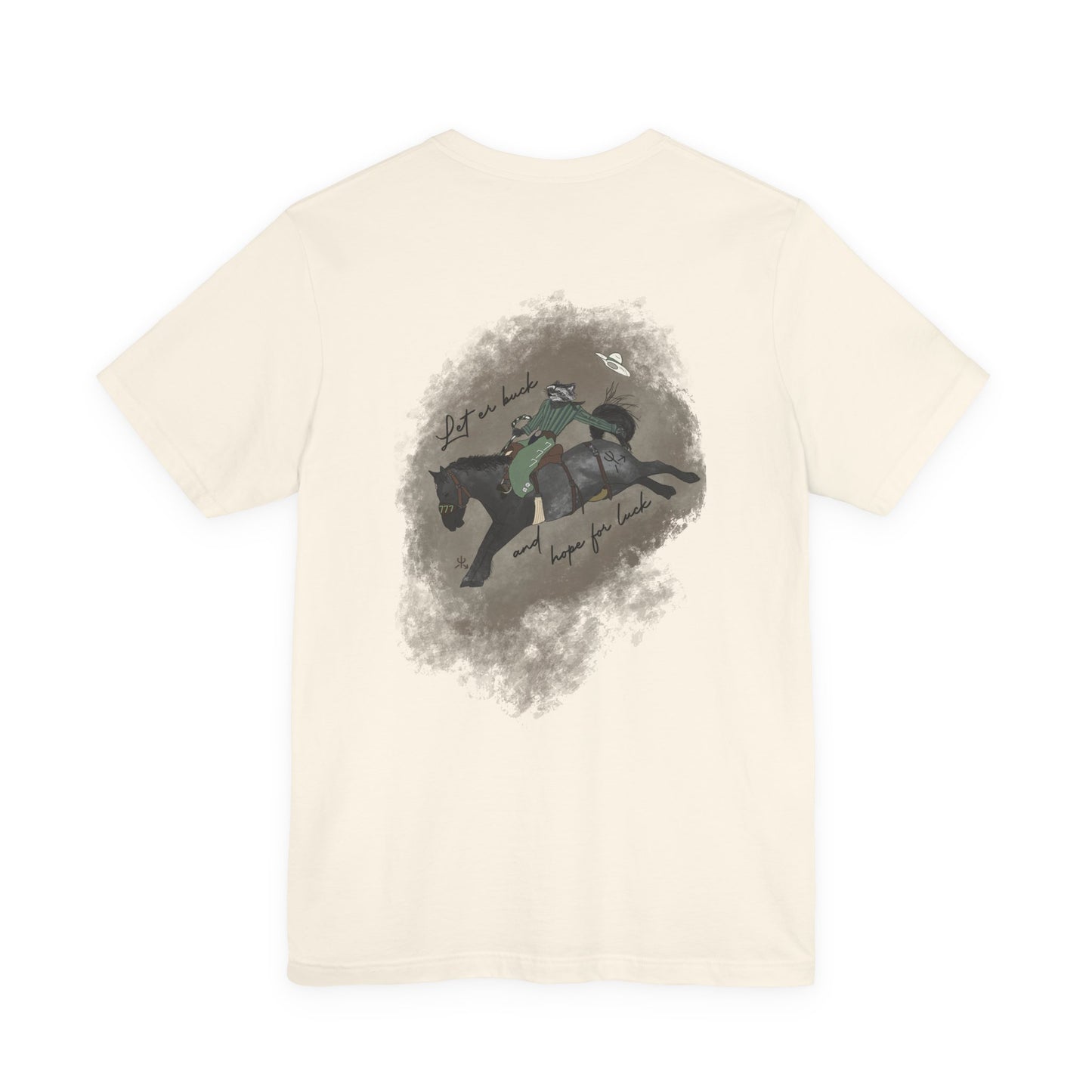 Let Er Buck & Hope for Luck Women's T-Shirt