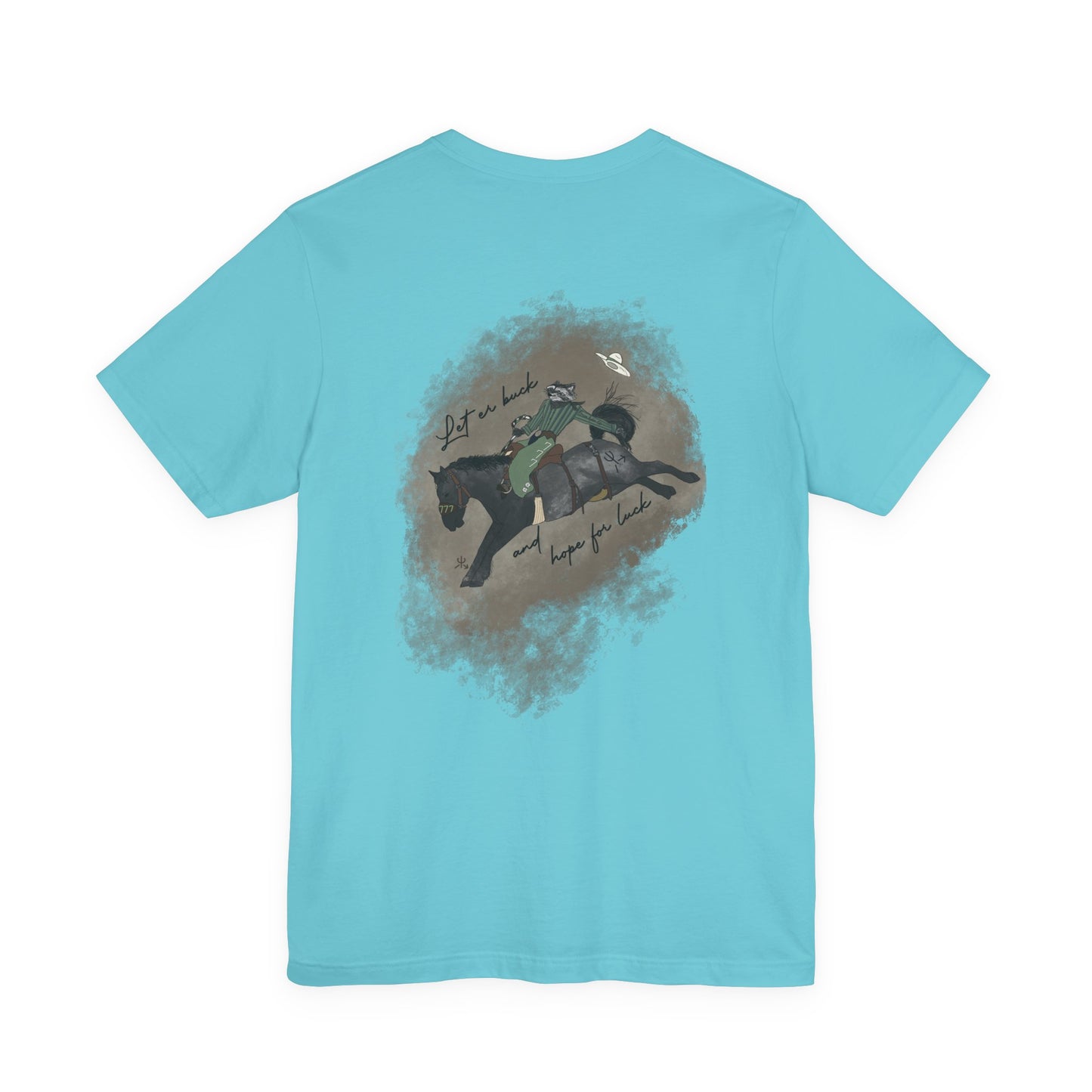 Let Er Buck & Hope for Luck Women's T-Shirt