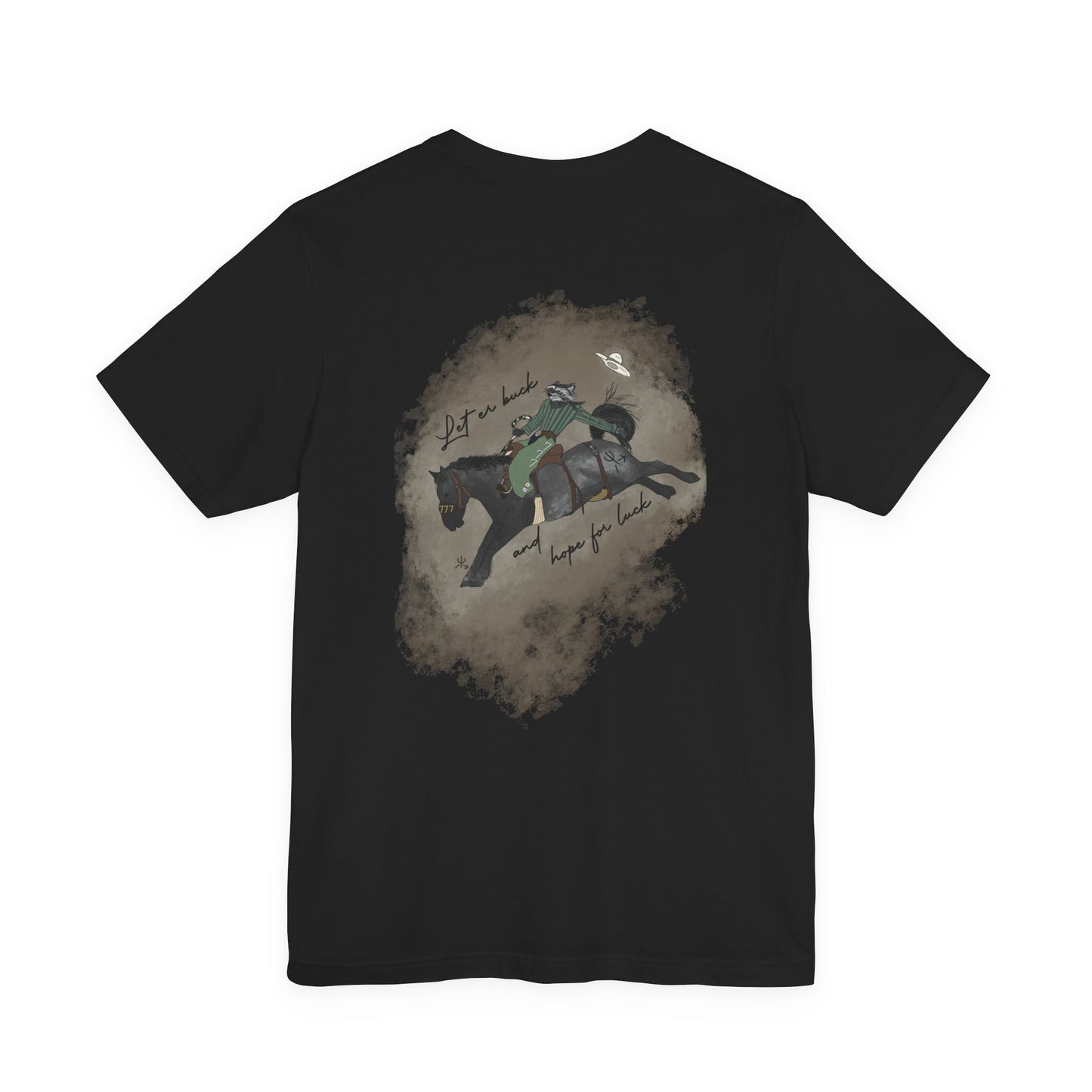 Let Er Buck & Hope for Luck Women's T-Shirt