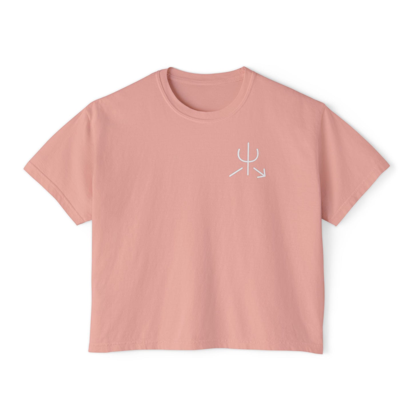 Let Er Buck & Hope for Luck Cropped Tee