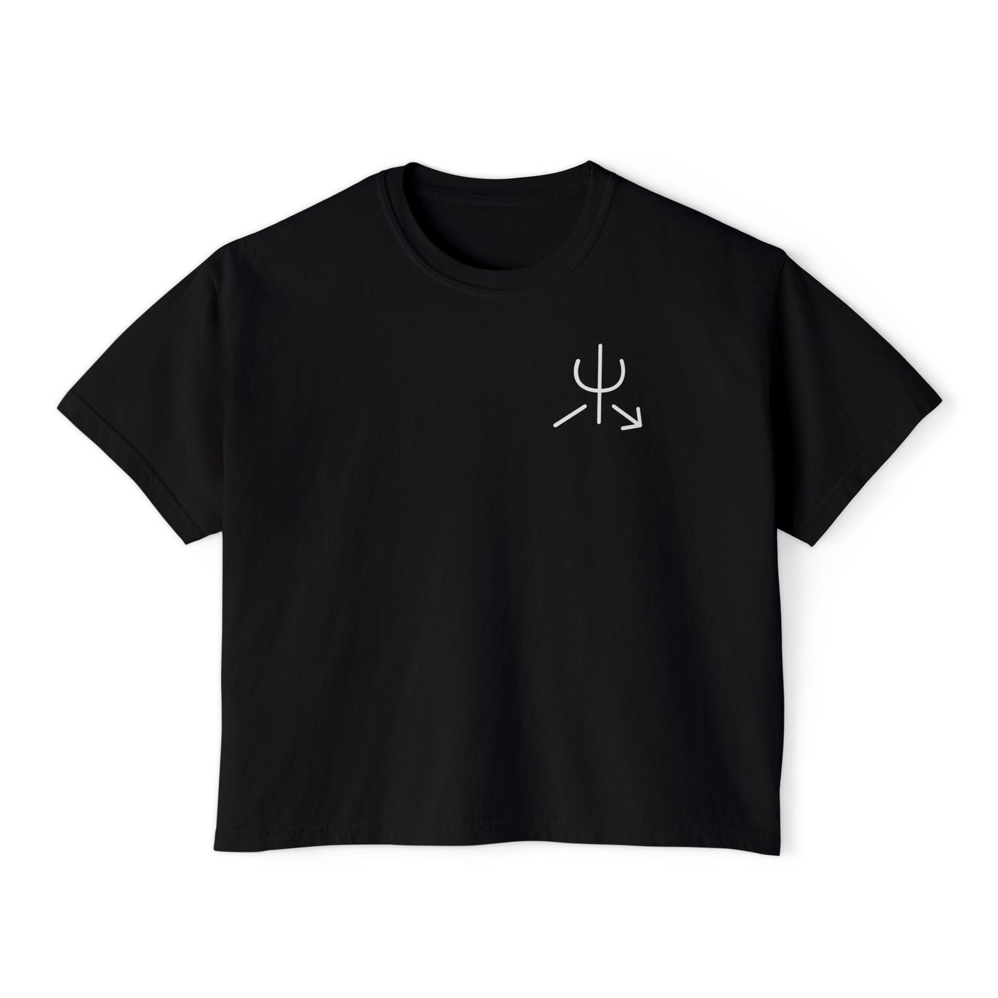 Let Er Buck & Hope for Luck Cropped Tee