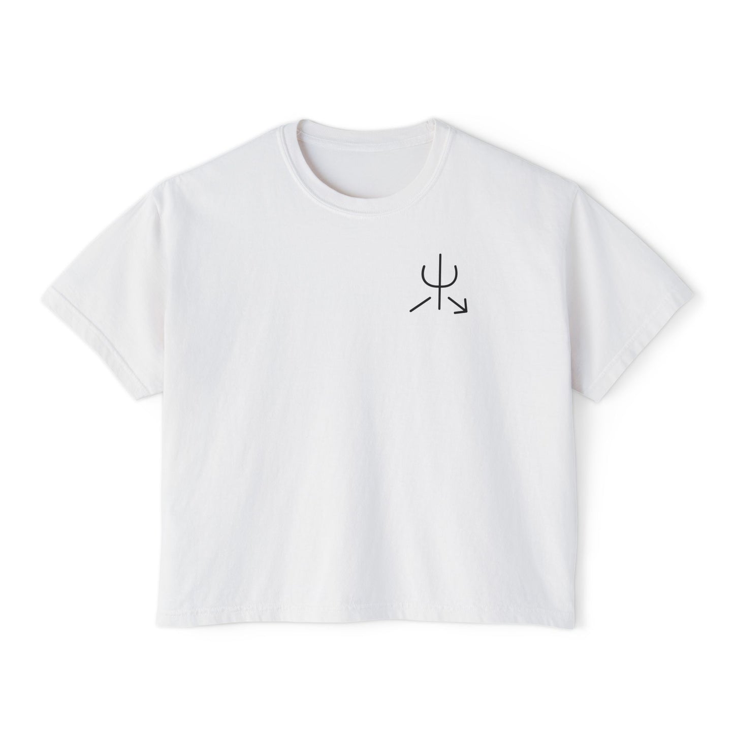 Let Er Buck & Hope for Luck Cropped Tee