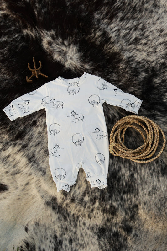 *PREORDER* Moon Talkin' Mule Onesie