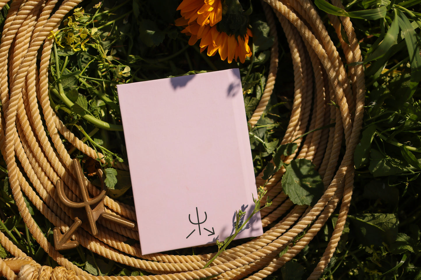 The Prairie Pink Saddle Hardcover Journal