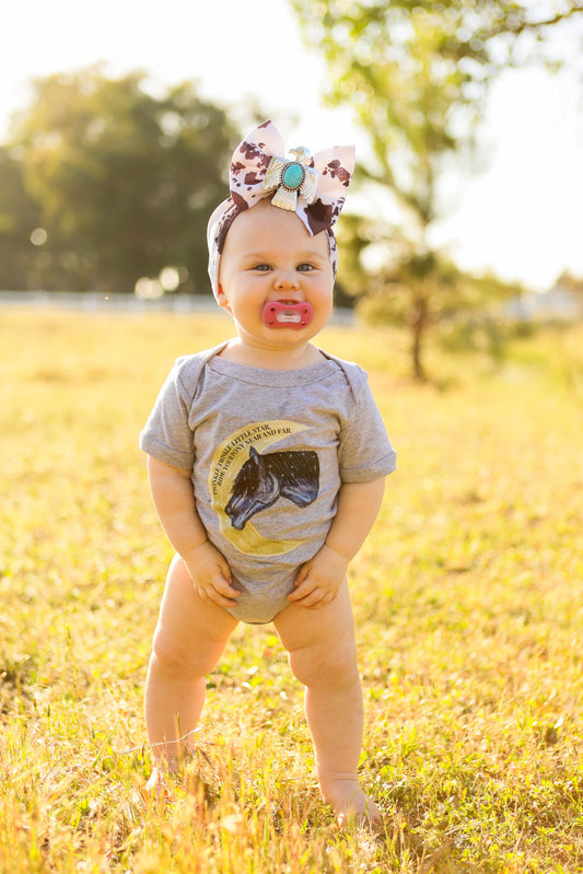 Ride Your Pony Near & Far Onesie