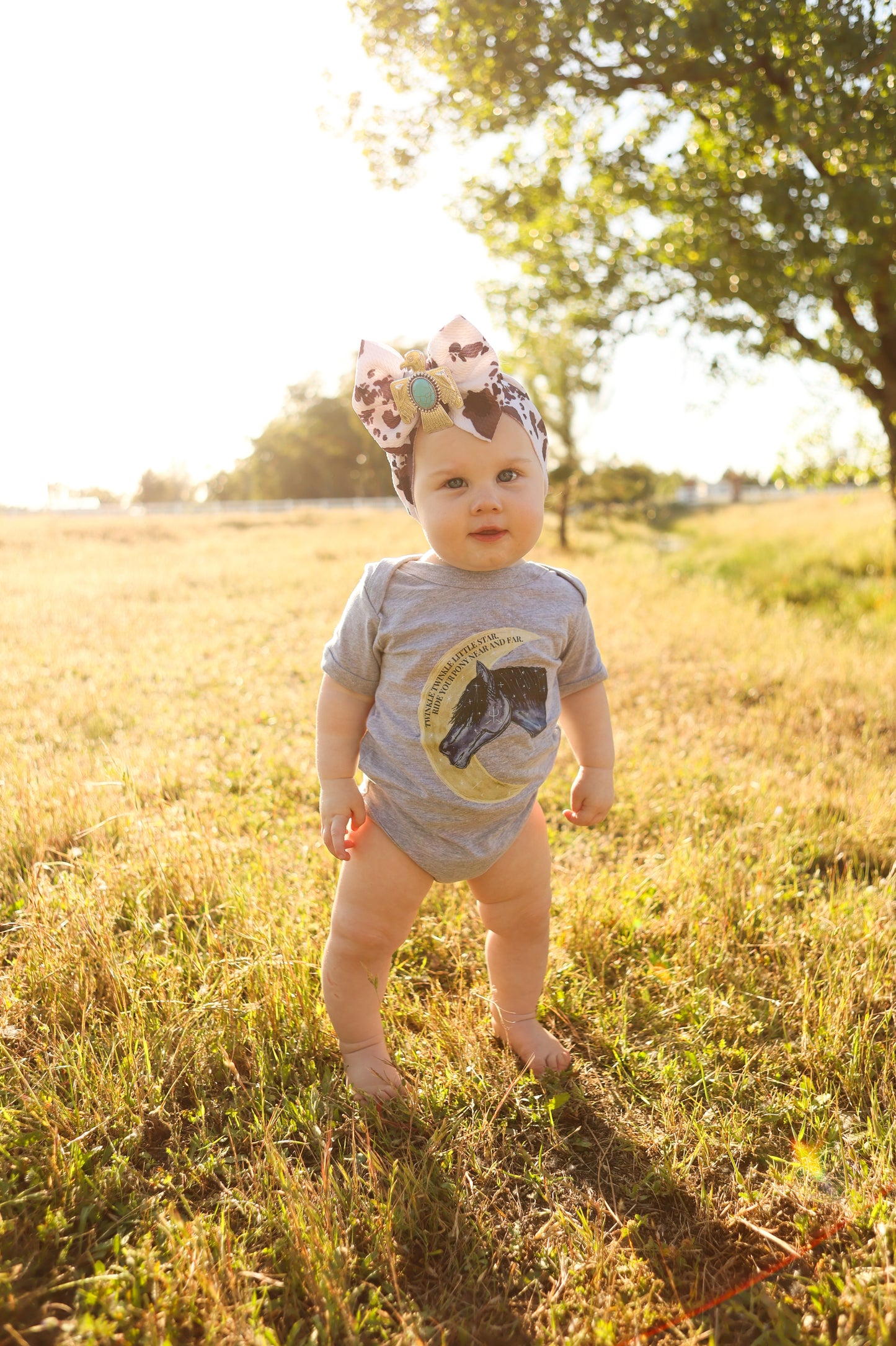 Ride Your Pony Near & Far Onesie