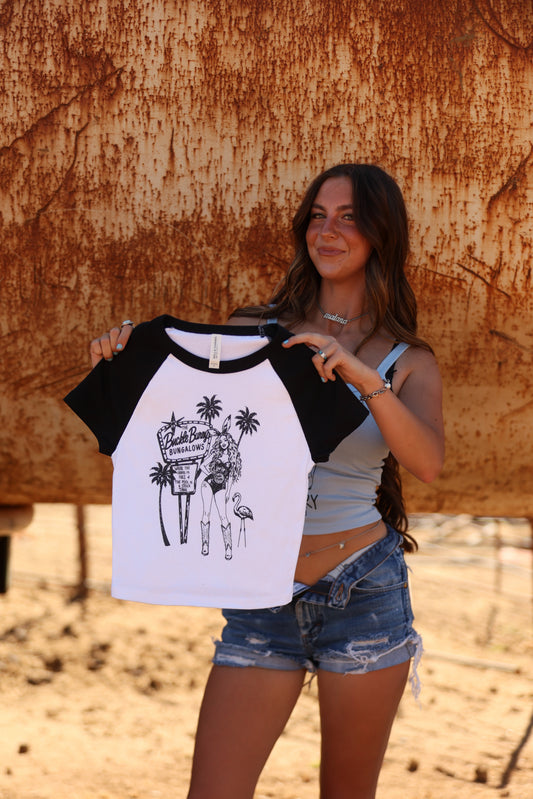 Buckle Bunny Bungalows Baby Tee
