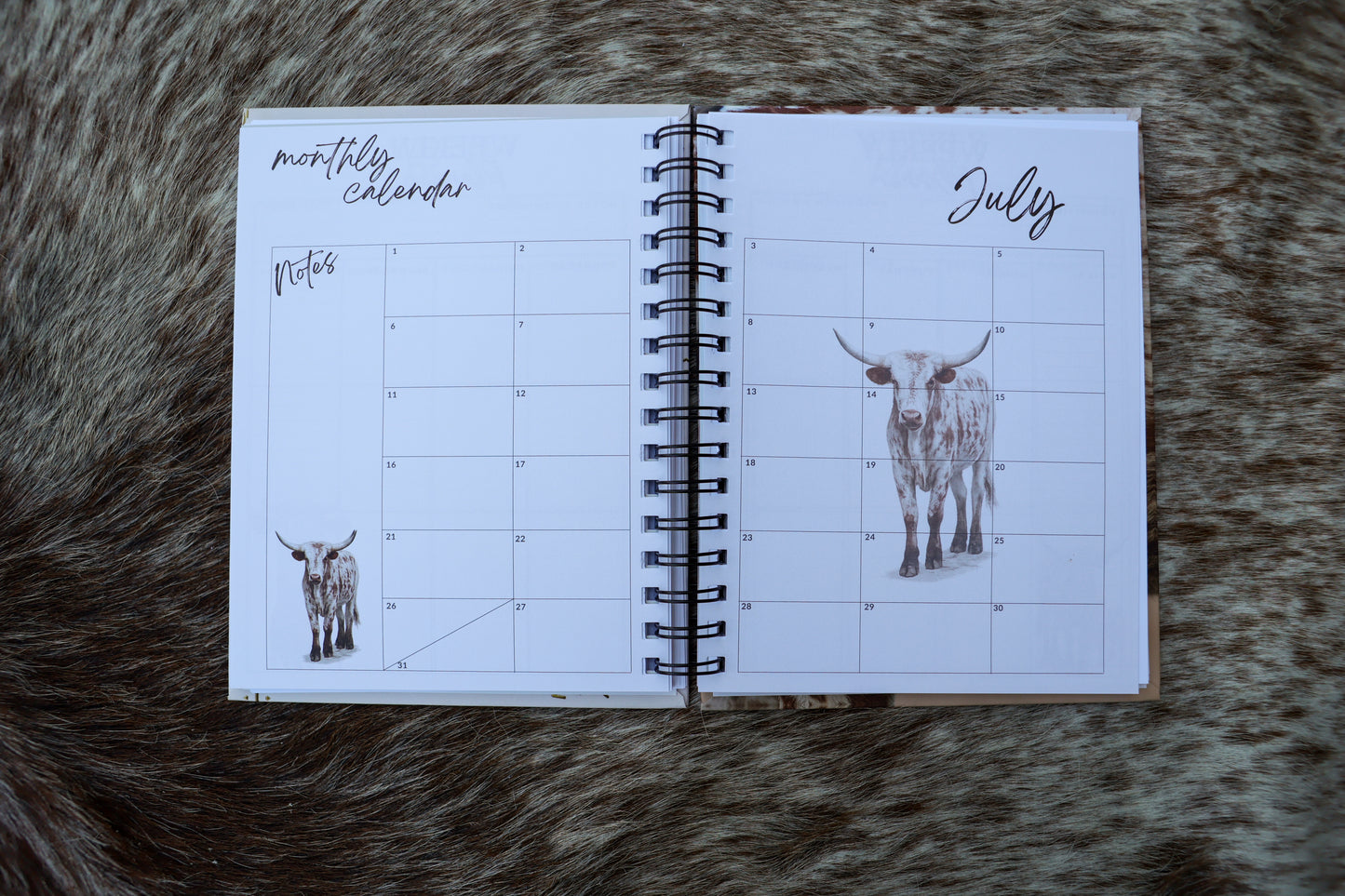 The Cowpoked Cactus Planner