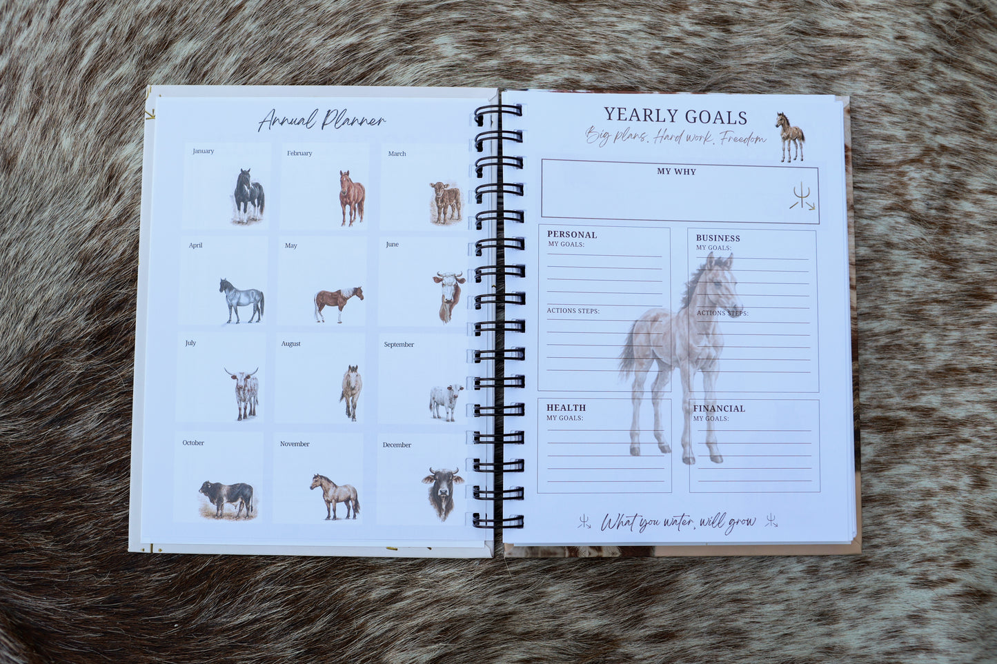The Cowpoked Cactus Planner
