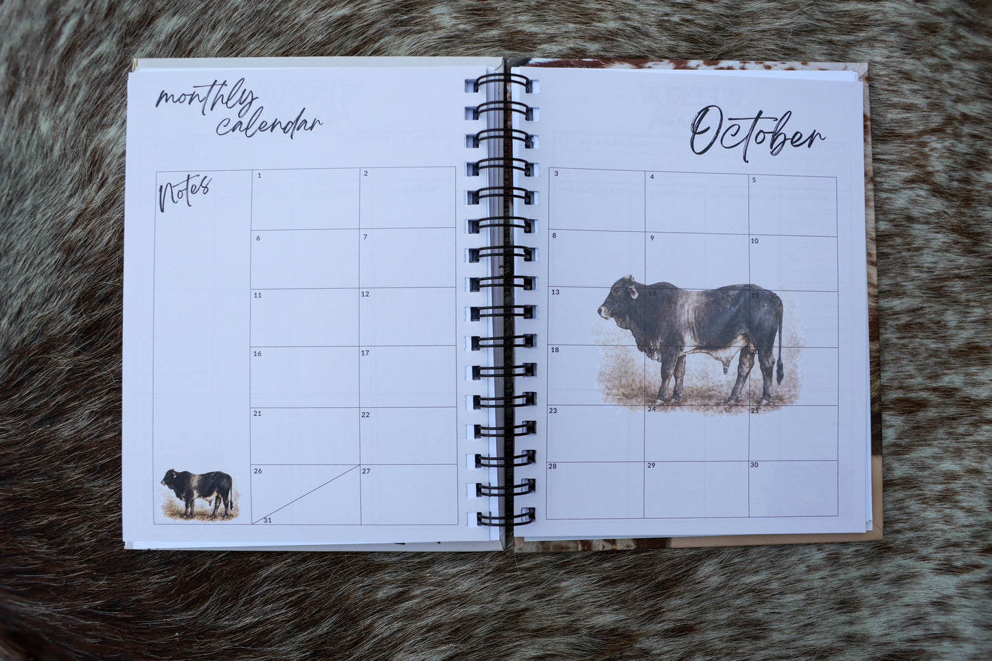The Cowpoked Cactus Planner
