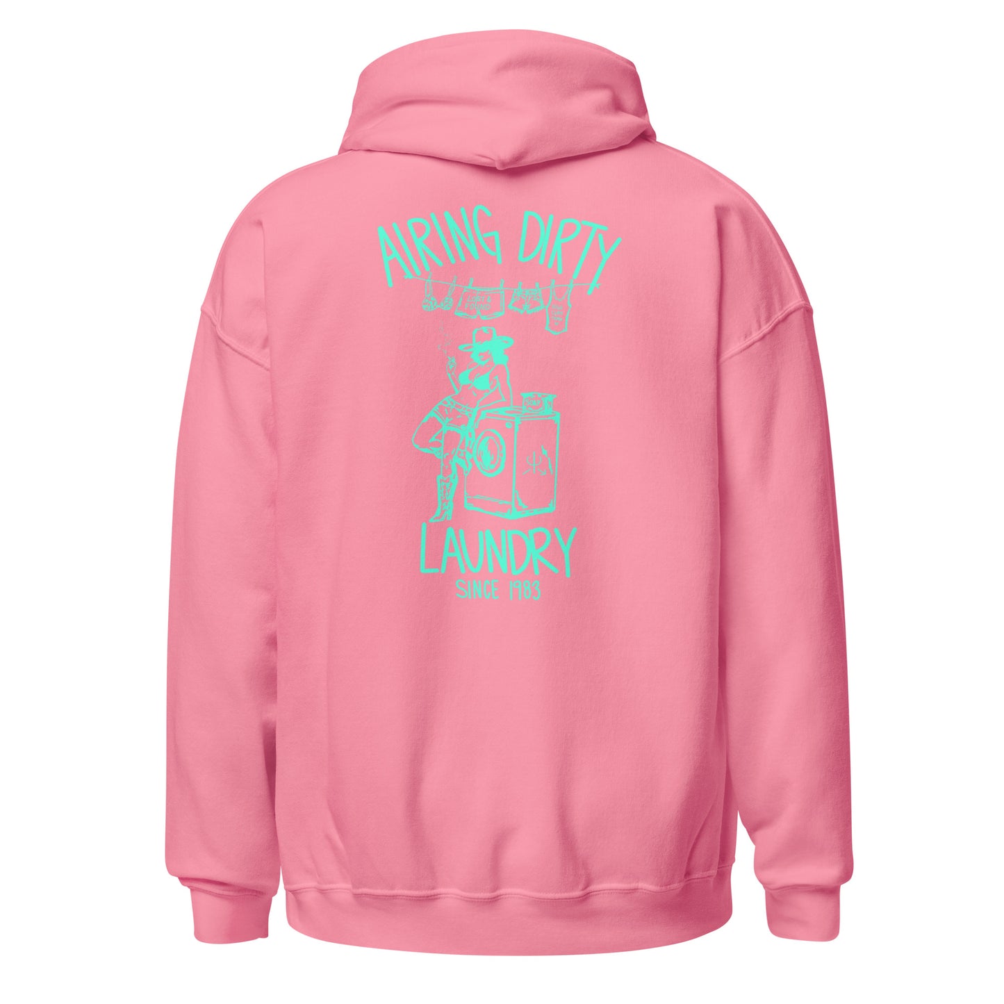 Airing Dirty Laundry Hoodie- Mint