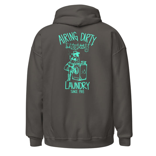 Airing Dirty Laundry Hoodie- Mint