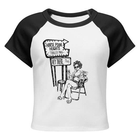 Horse Poor Heights Baby Tee
