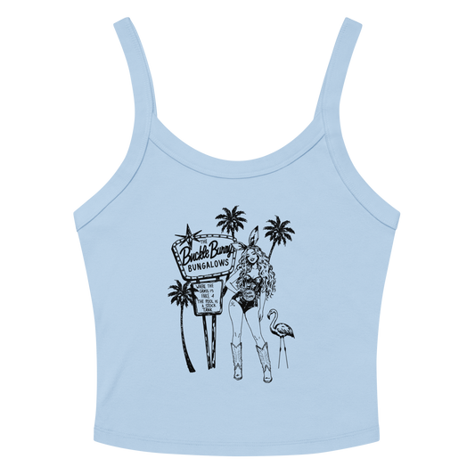Buckle Bunny Bungalows Tank Top- Black