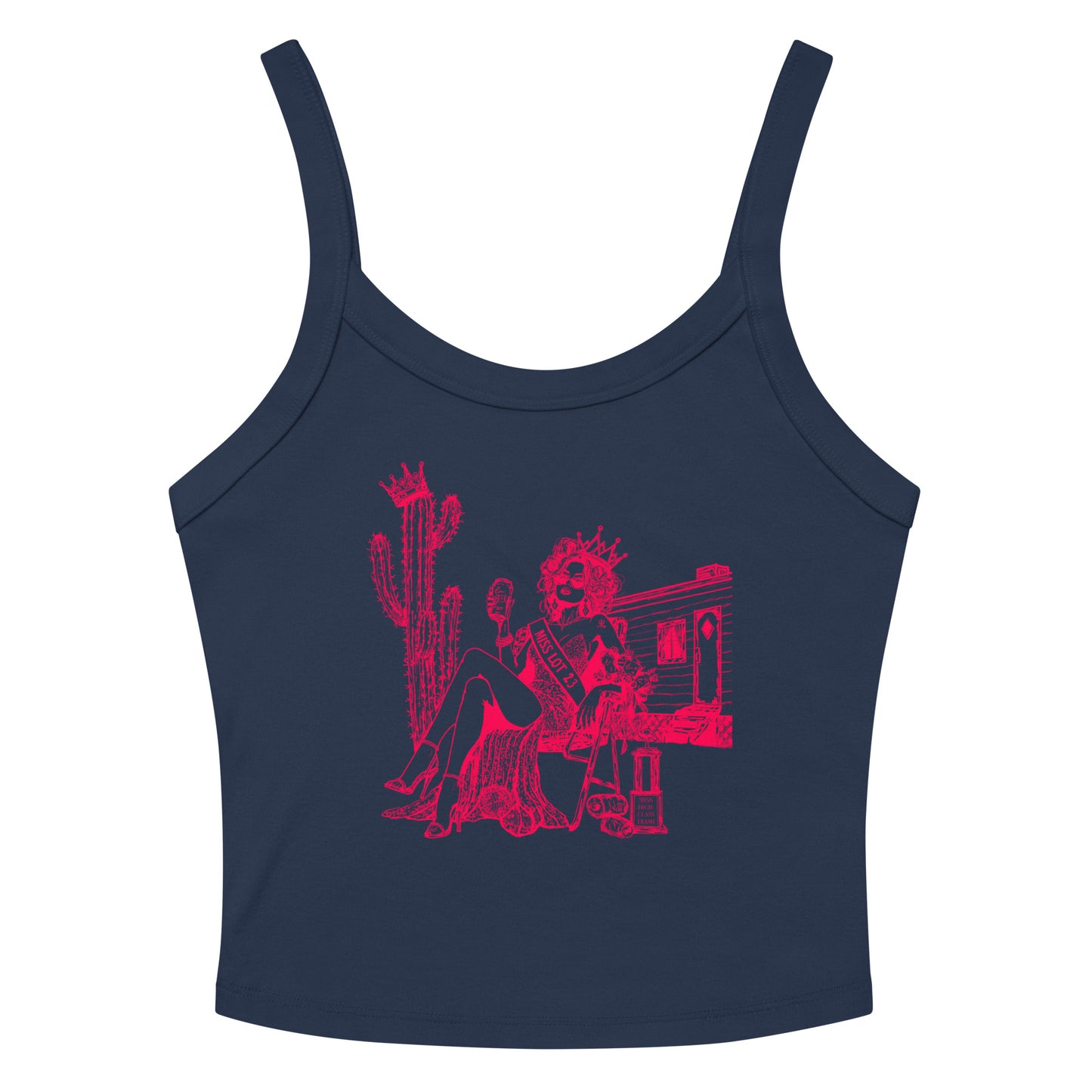 Miss Lot 23 Tank Top- Pink